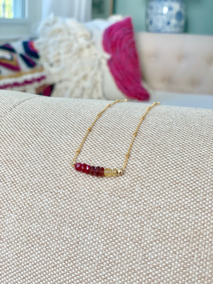Birthstone Necklace (custom made)