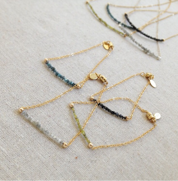 Diamond Chip Bracelet