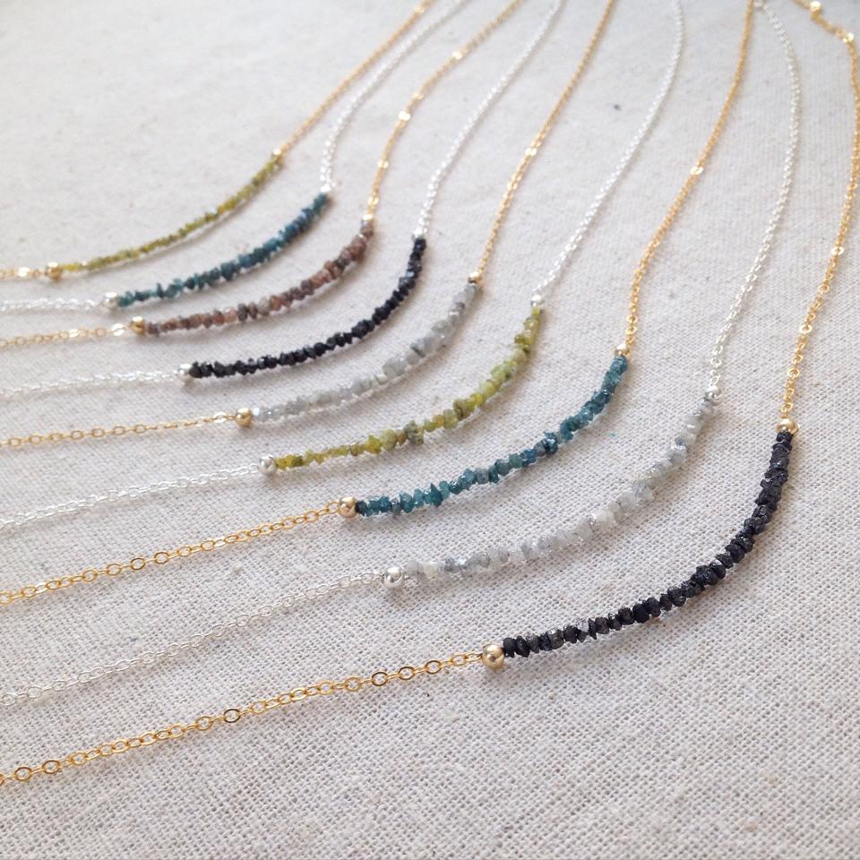 Diamond Chip Necklace