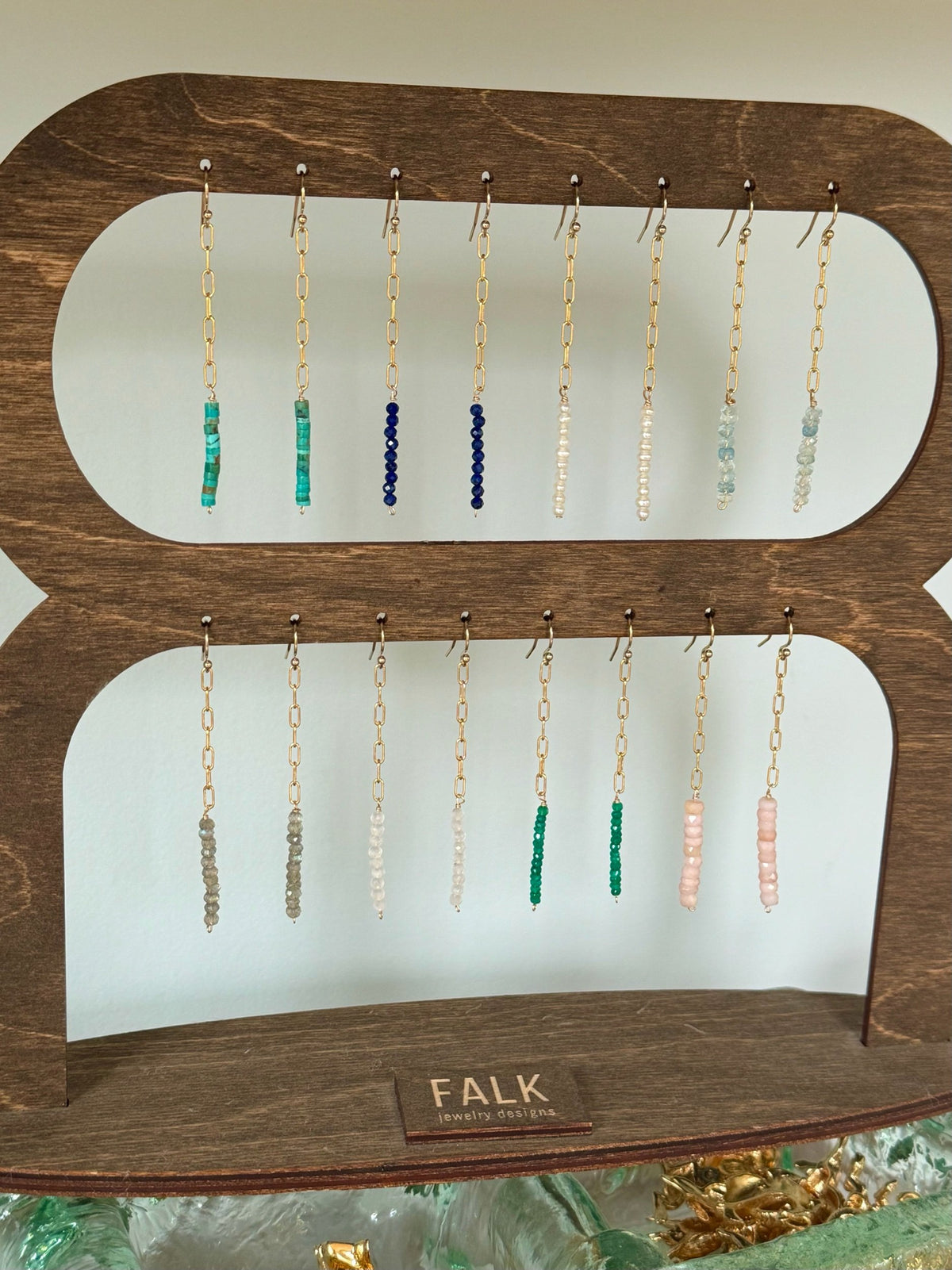 Moonstone Drop Earrings