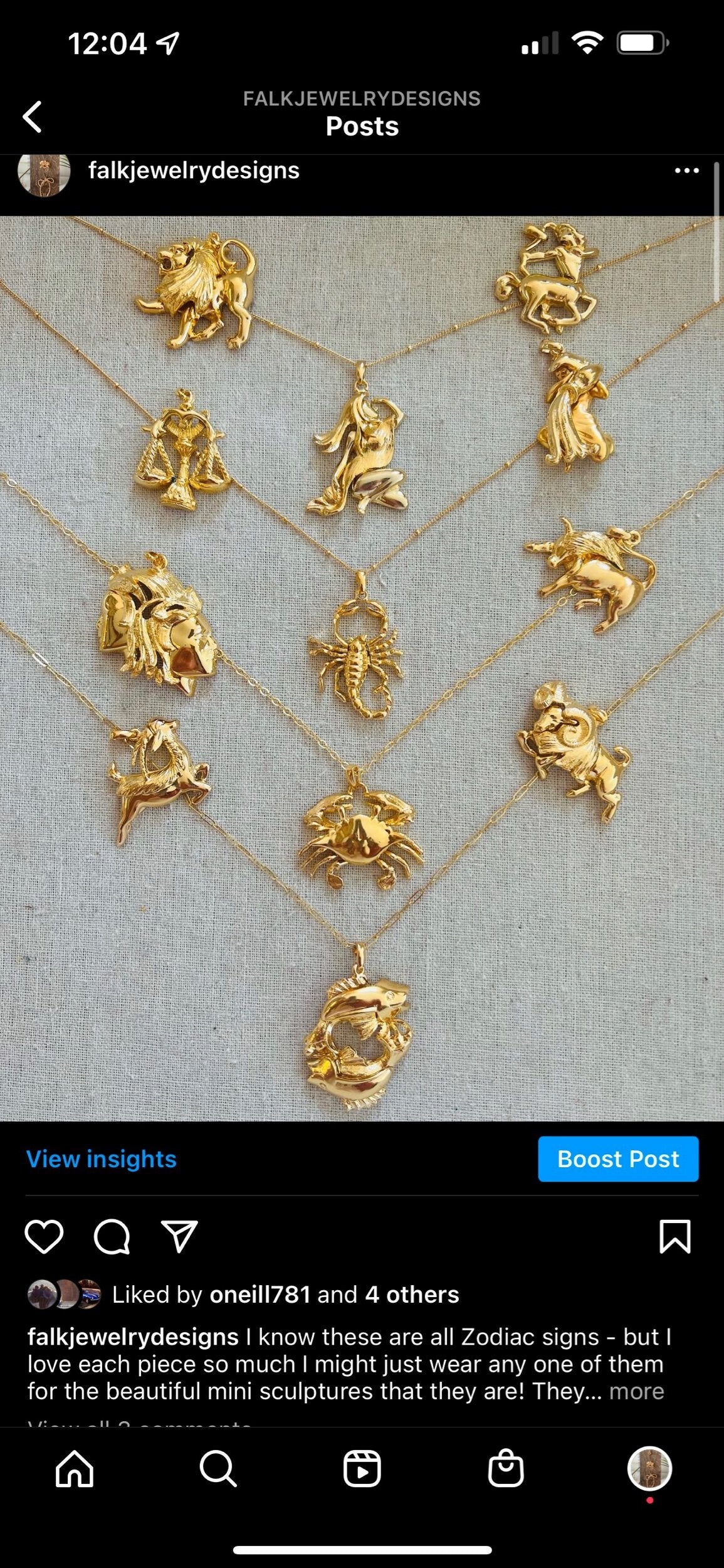 Zodiac Pendants