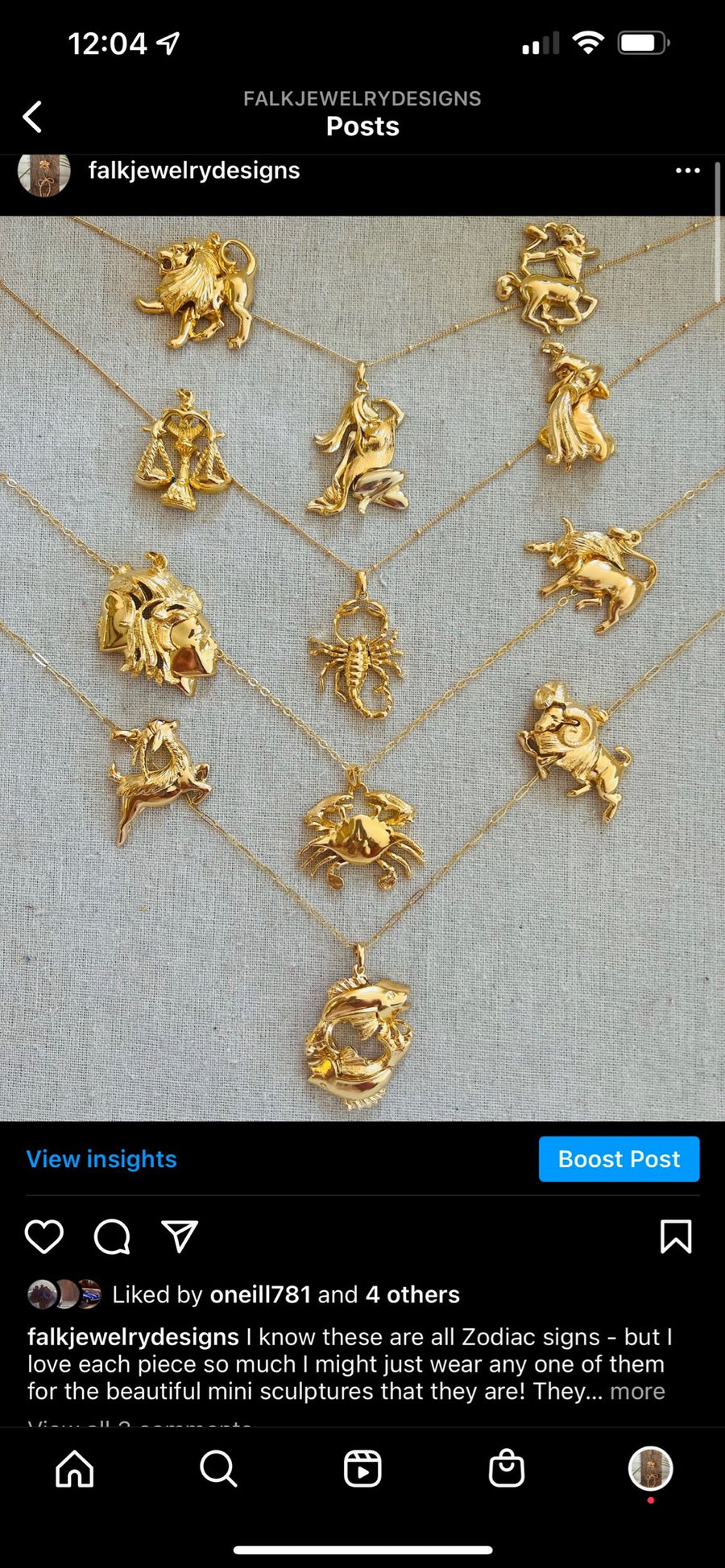 Zodiac Pendants